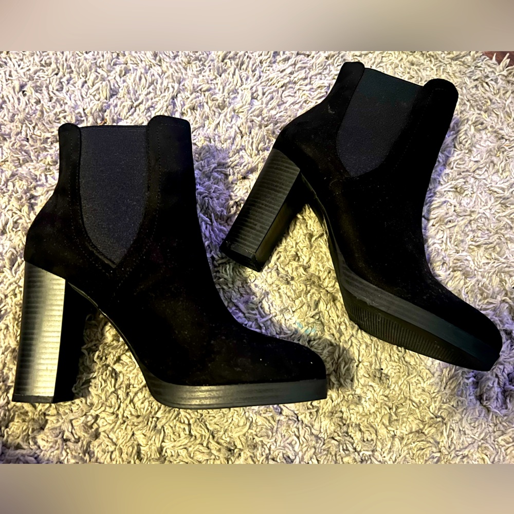 Black Suede Boots
